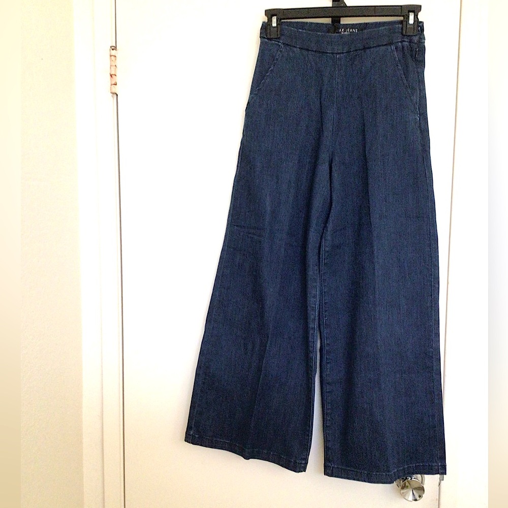 Vintage Max Jeans Wide Leg Gaucho Pants